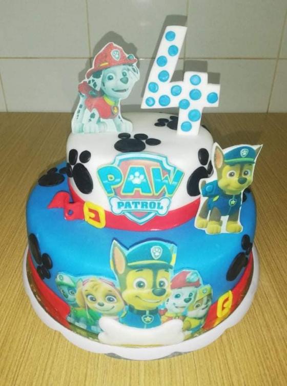 torta paw patrol
