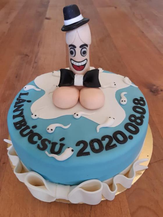 torta na rozlúčku so slobodou