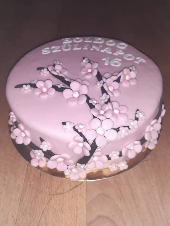 Japonská čerešňa torta