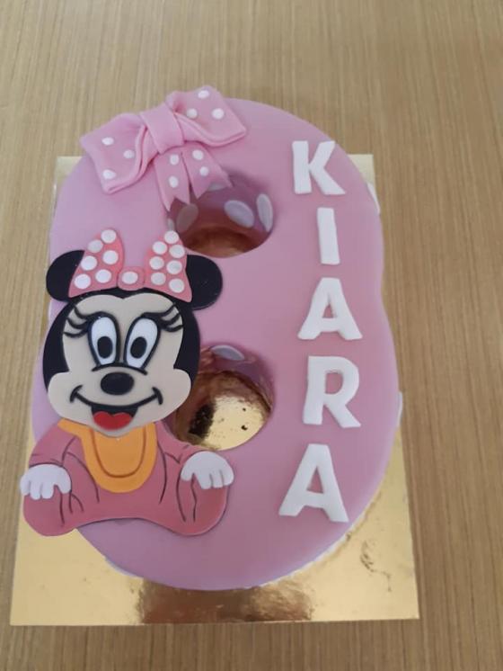 torta číslo minnie