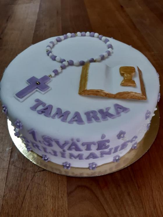 torta na prvé sv. prijímanie