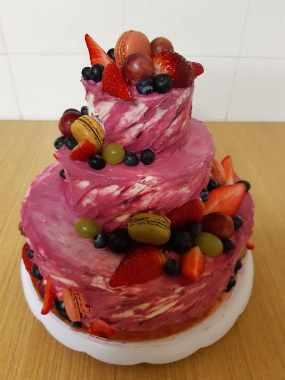 torta s ovocím