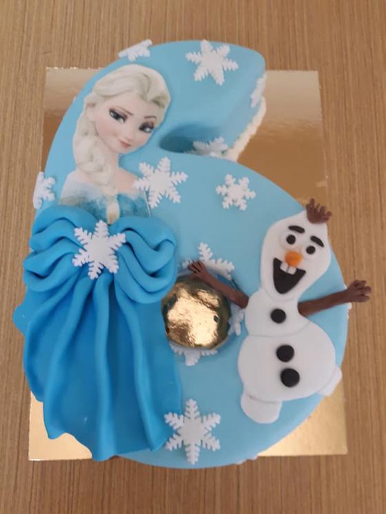torta číslo frózen